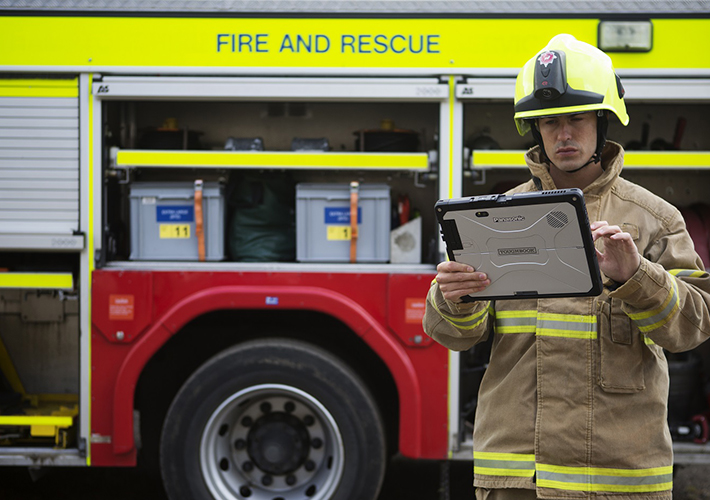 foto noticia LA TECNOLOGÍA DE LOS TOUGHBOOK DE PANASONIC, AL SERVICIO DE LOS BOMBEROS